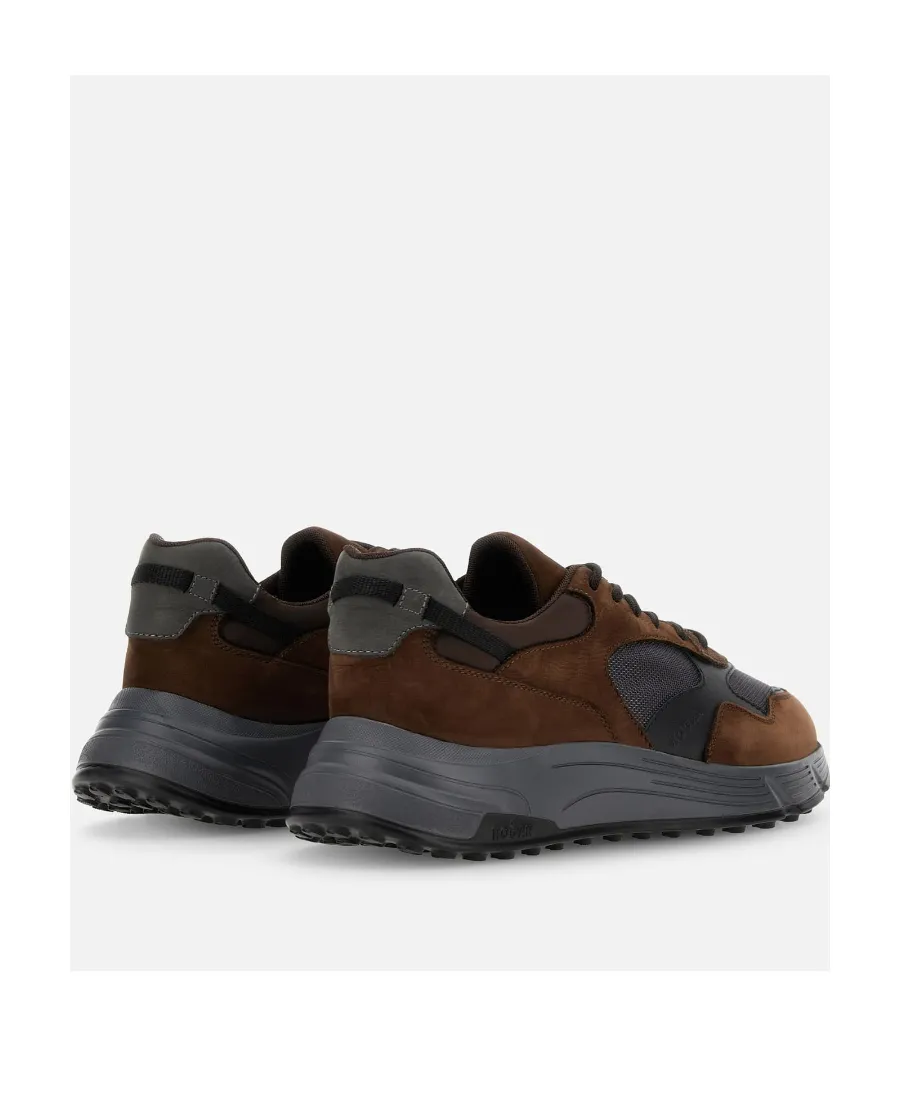 Hogan Hyperlight Panelled Lace-Up Sneakers