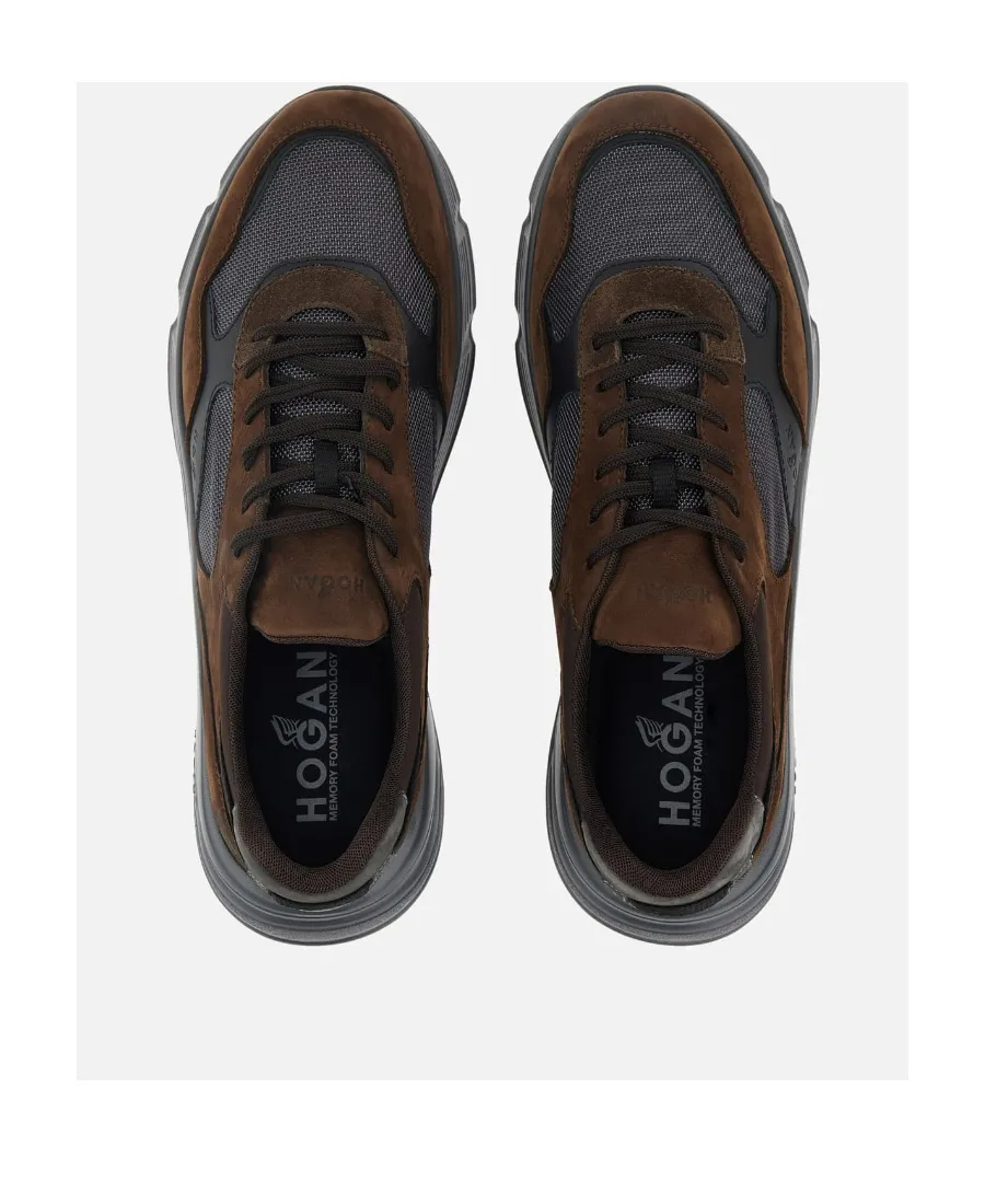 Hogan Hyperlight Panelled Lace-Up Sneakers