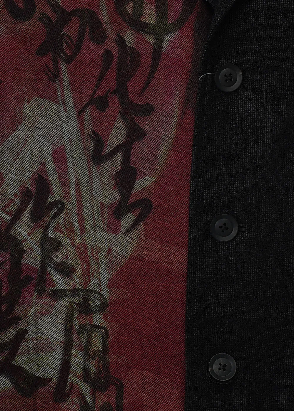Asymmetrically Designed Suit Jacket
