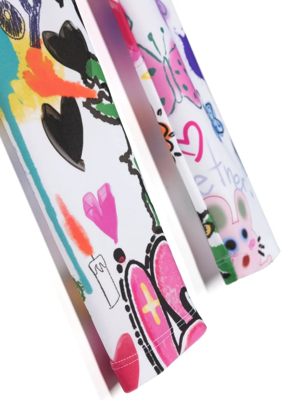 Khrisjoy Kids Graphic Printed Stretched Leggings
