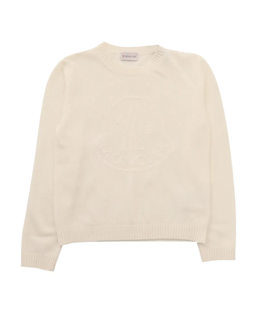 Logo-Patch Wool Jumper