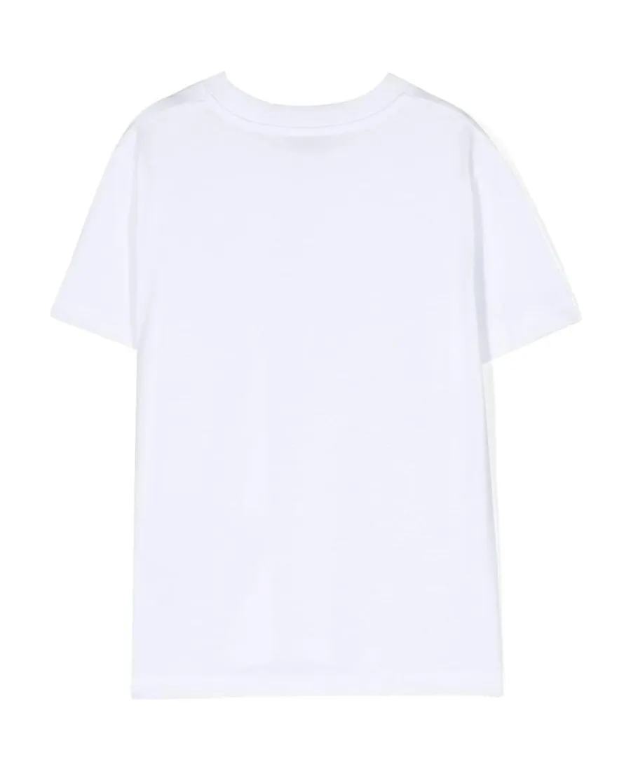 Moncler Enfant Logo-Patch Crewneck T-Shirt