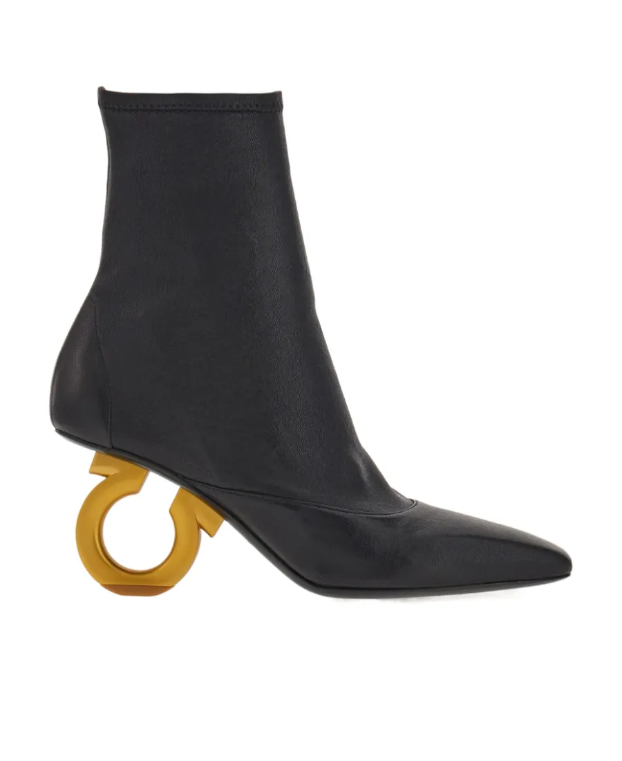 Pointed Short Boots