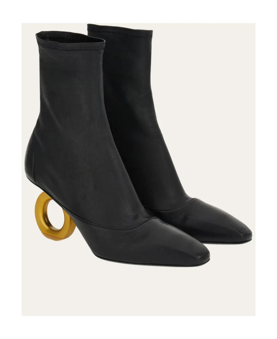 Pointed Short Boots
