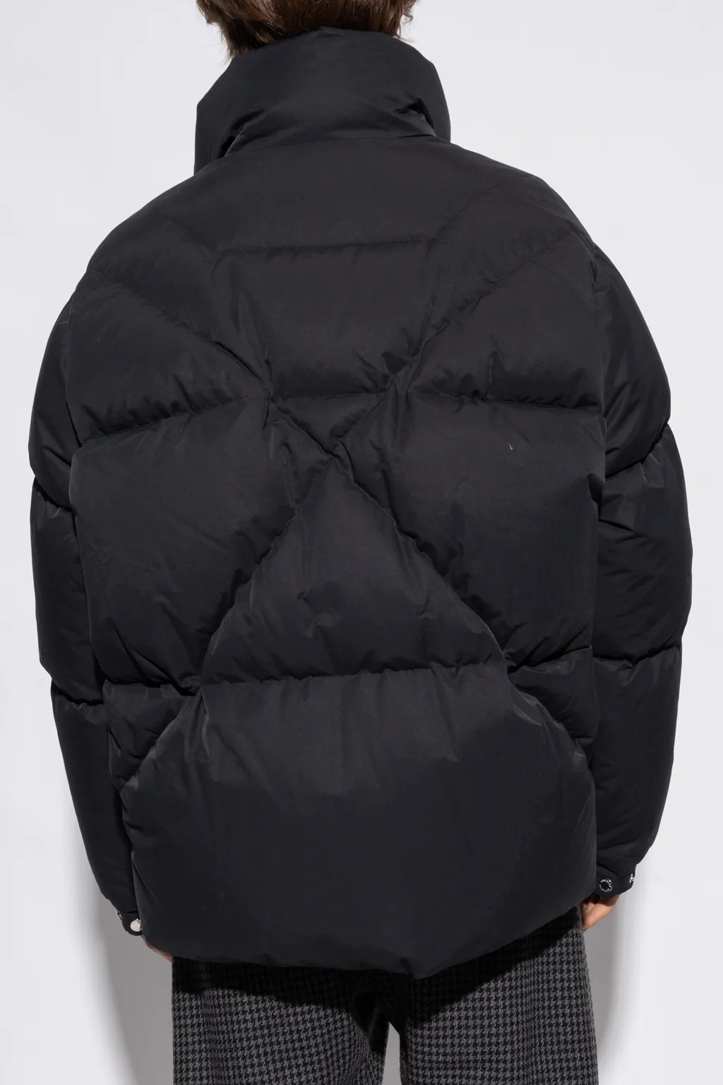 Khrisjoy Quilted Zip-Up Down Jacket