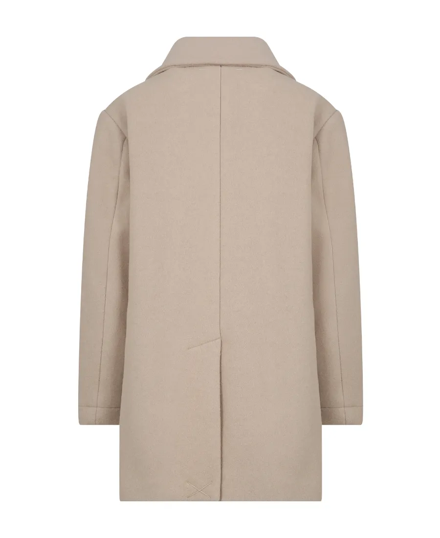 Long Sleeved Double-Breasted Jacket