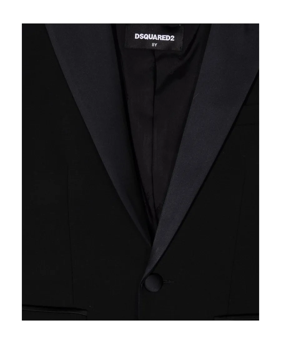 Dsquared2 Kids Single-Breasted Long-Sleeved Blazer