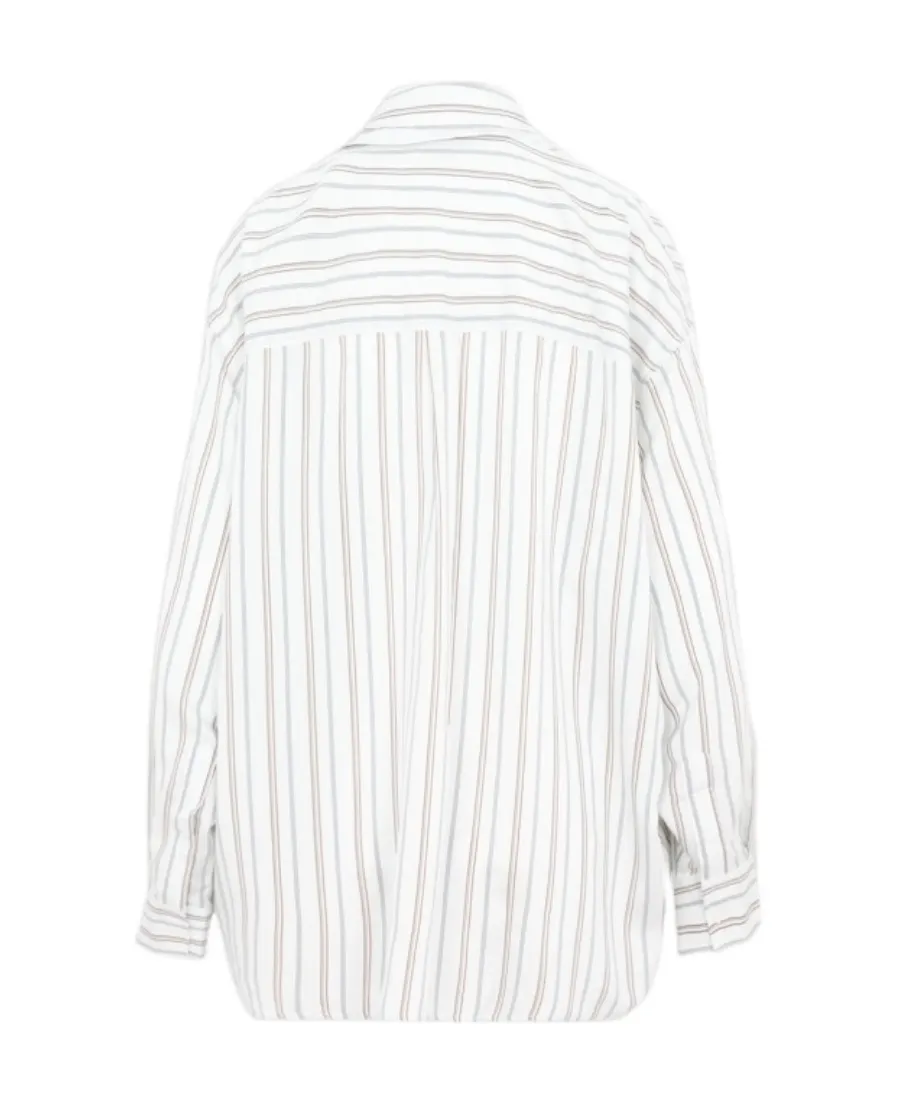 Long-Sleeved Striped Shirt