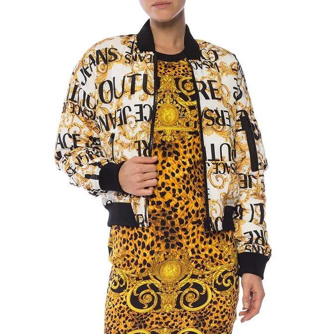 Baroque Printed Double-Sided Casual Jacket