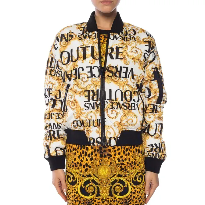 Baroque Printed Double-Sided Casual Jacket