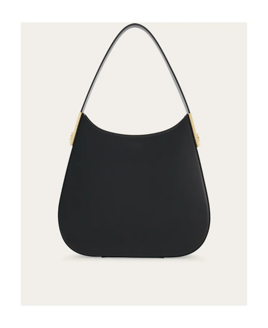 Salvatore Ferragamo Medium Logo Printed Hobo Bag