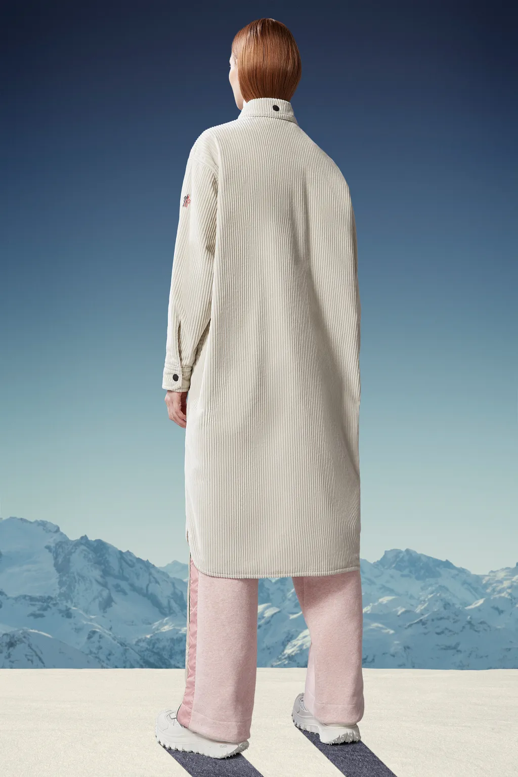 Moncler Grenoble Vanay Corduroy Long Sleeved Shirt Jacket