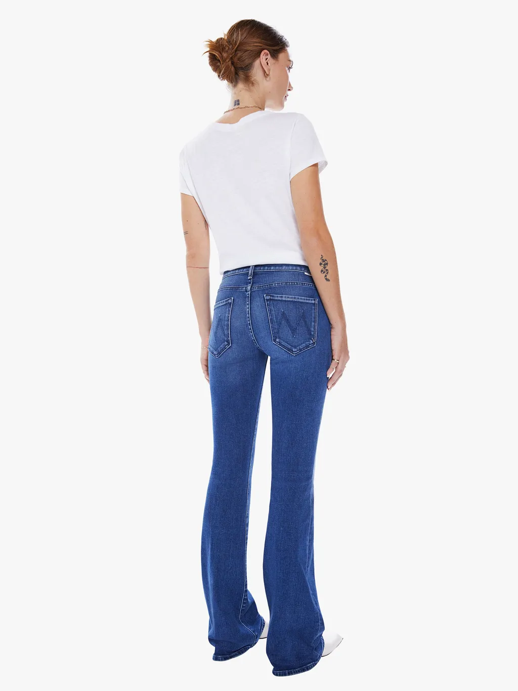 Mother The Dow Low Weekend Heel Flared Jeans