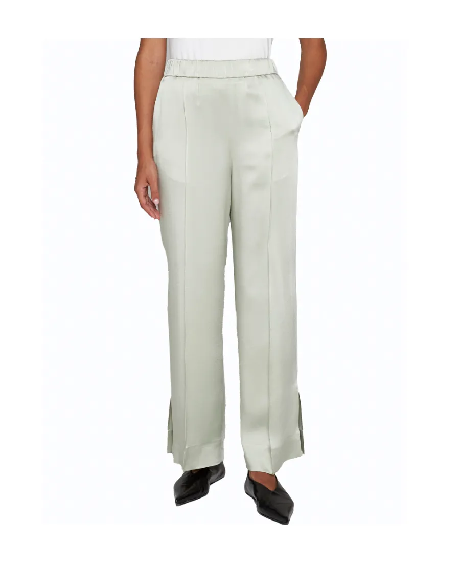 Jil Sander Elastic Waist Wide-Leg Trousers