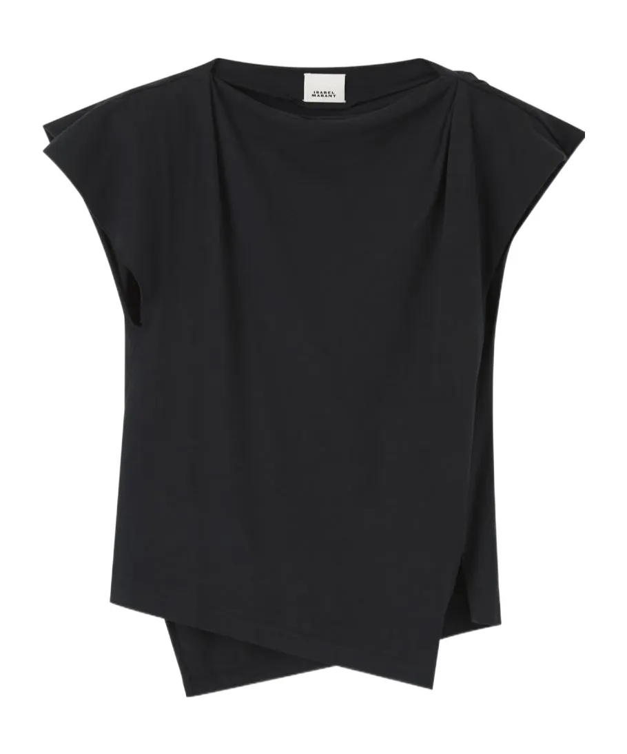 Isabel Marant Asymmetric Short-Sleeved T-Shirt