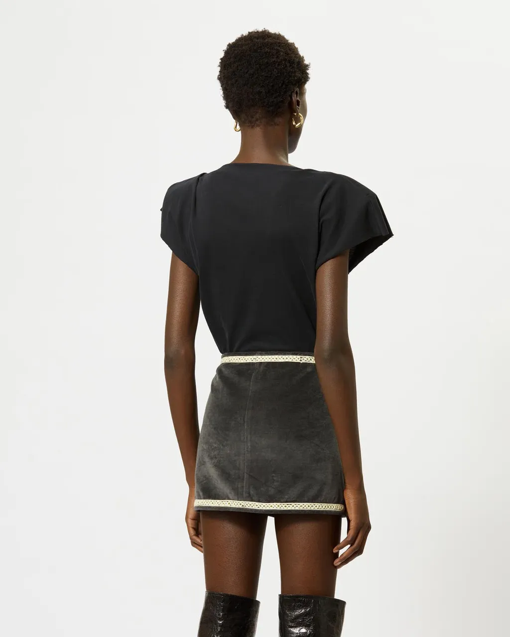 Isabel Marant Asymmetric Short-Sleeved T-Shirt