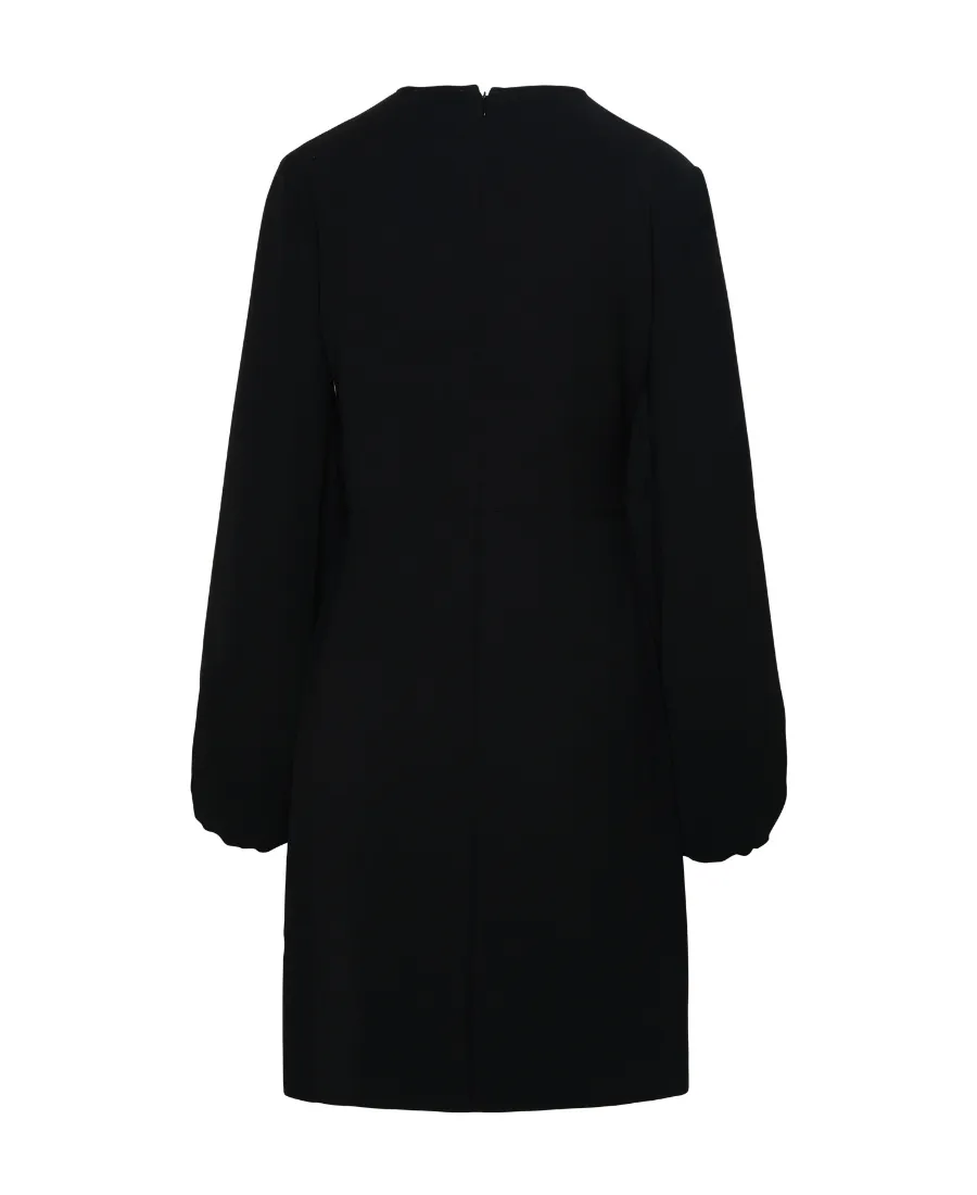 Long-Sleeved A-Line Mini Dress