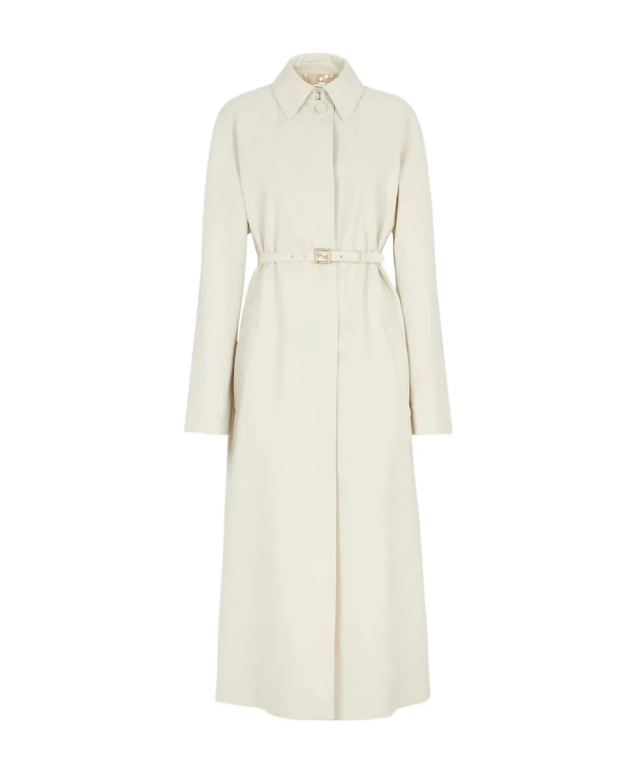 Fendi Single-Breasted Overcoat