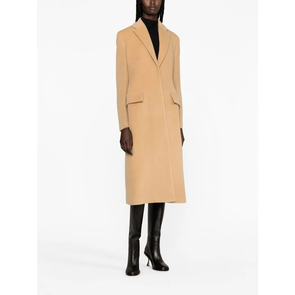 Jil Sander Single-Breasted Flap-Pocketed Coat