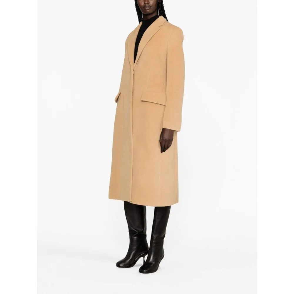 Jil Sander Single-Breasted Flap-Pocketed Coat