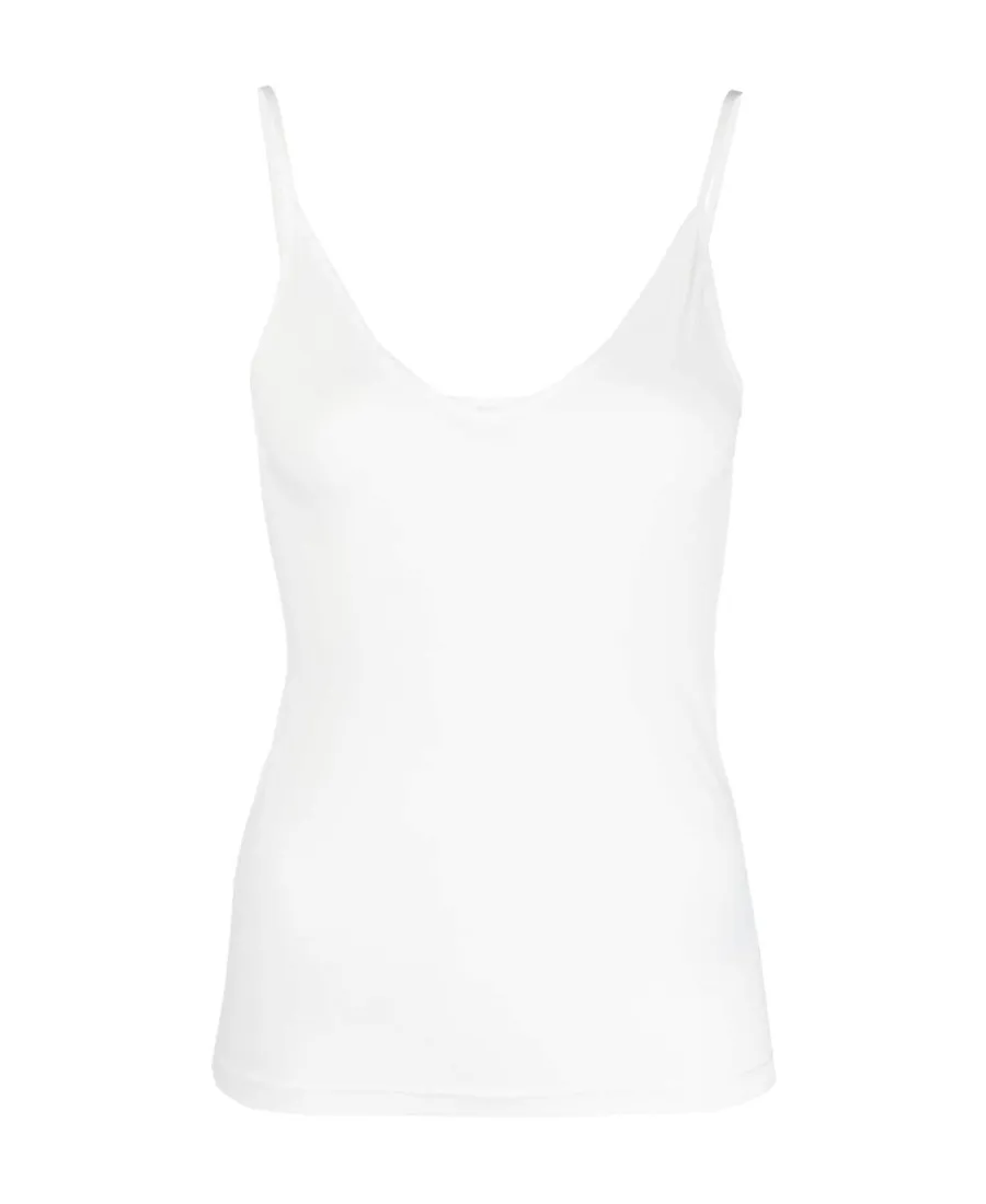 V-Neck Plain Tank Top