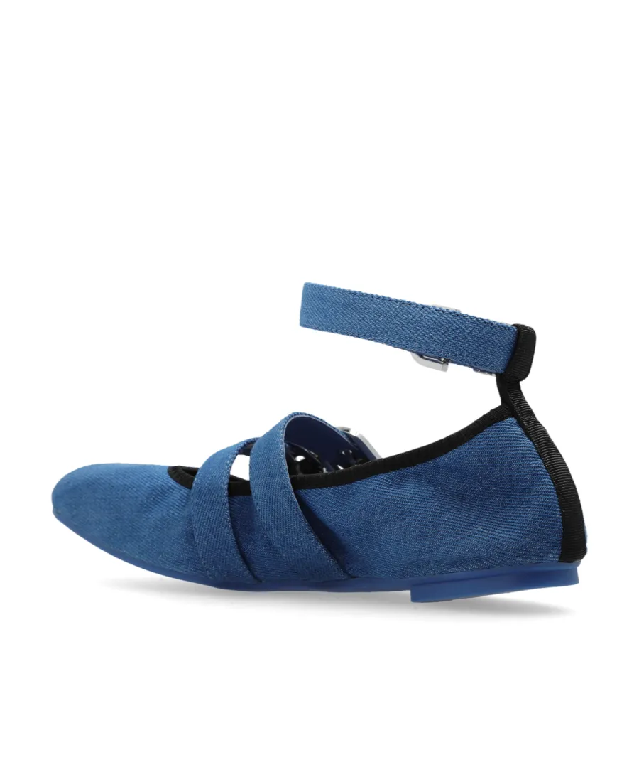Logo Flat Shoes