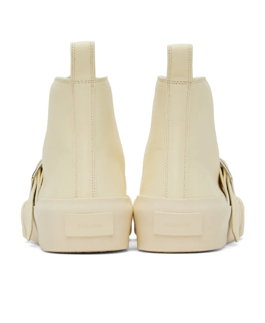 Round Head Lace-Up Casual Sports Shoes