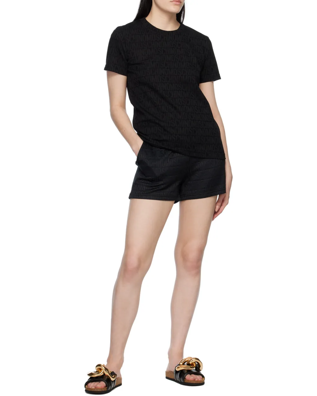 Plain Knitted Shorts