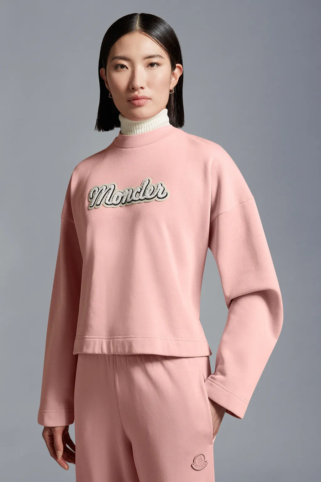 Moncler Logo Printed Crewneck Sweatshirt