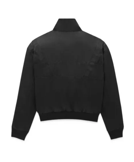 Saint Laurent Zip-Up Teddy Jacket