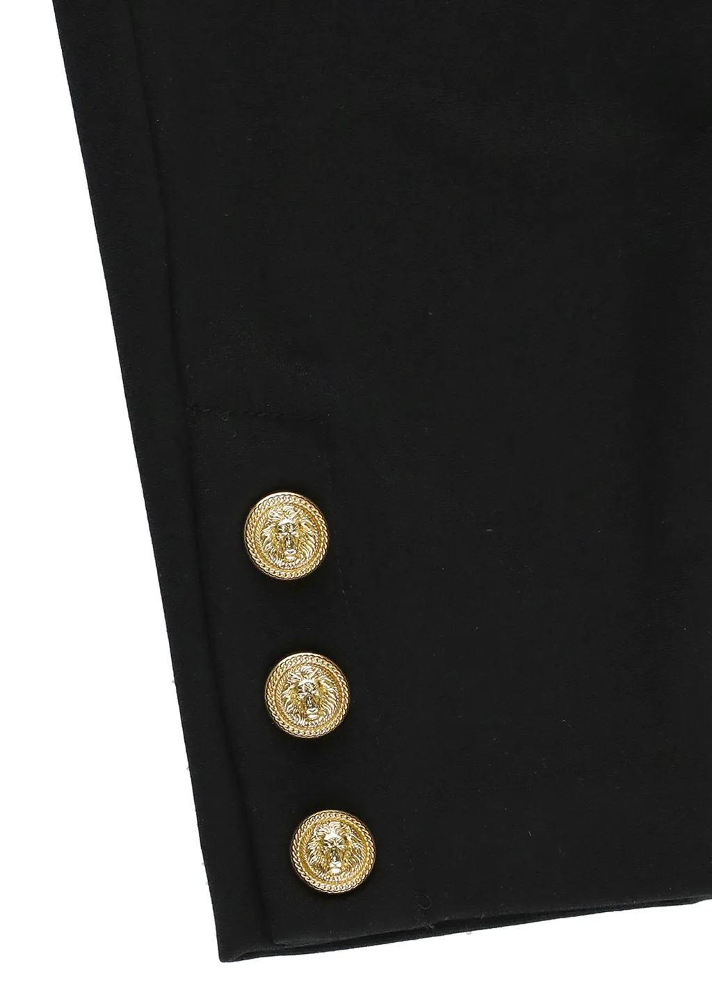 Balmain Kids High-Waist Pleated Trousers