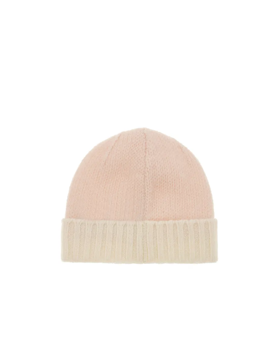 Moncler Enfant Logo Patch Beanie