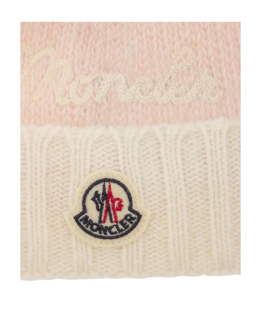Moncler Enfant Logo Patch Beanie