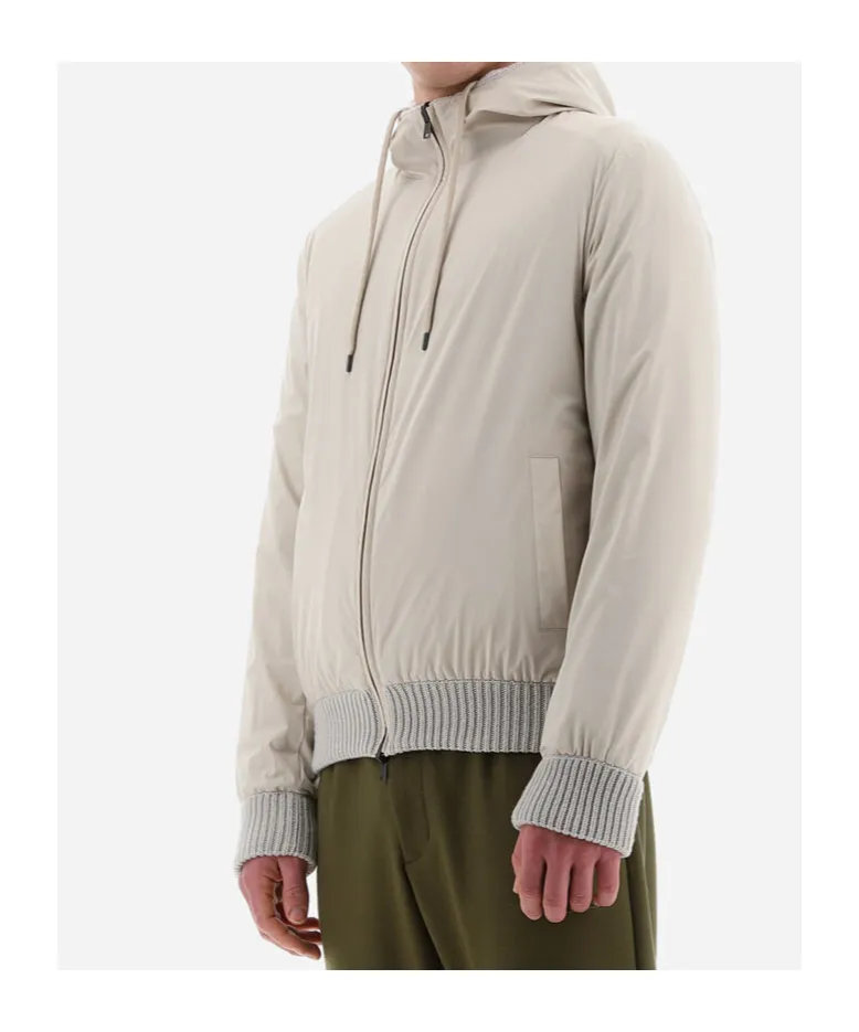 Herno Zip-Up Hooded Jacket