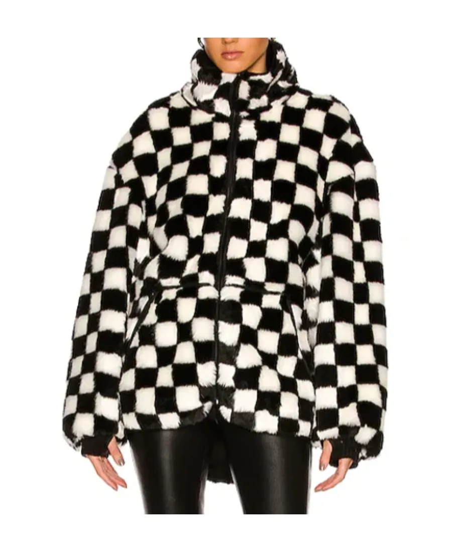 Plaid Long-Sleeved Casual Jacket