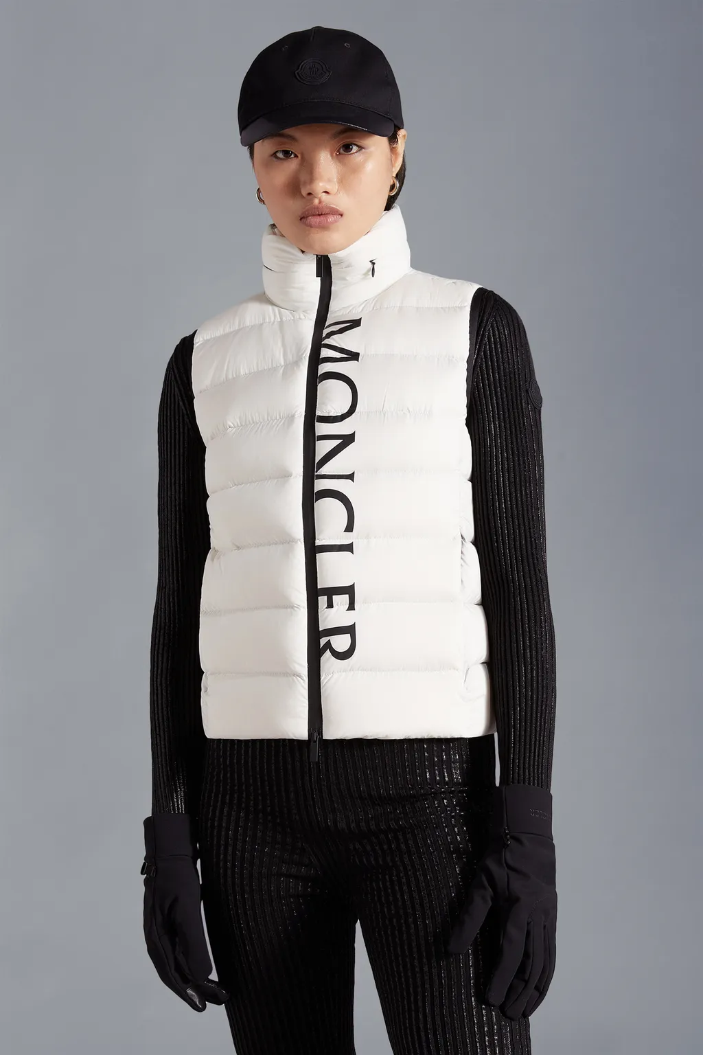 Moncler Cenis High-Neck Down Vest