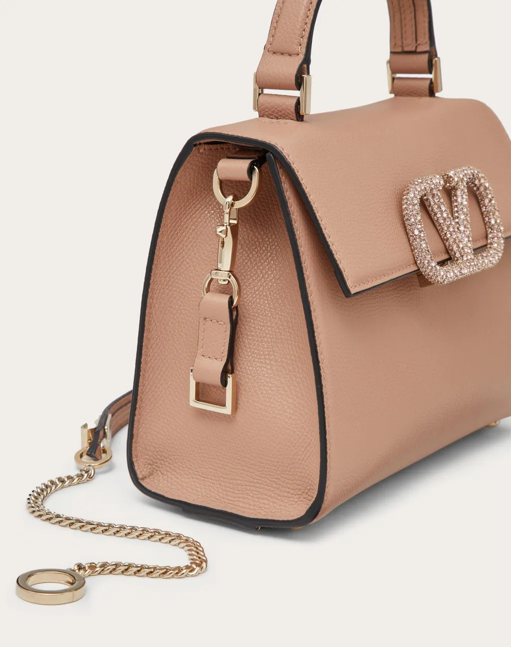 Small Vsling Handbag With Jewel Logo