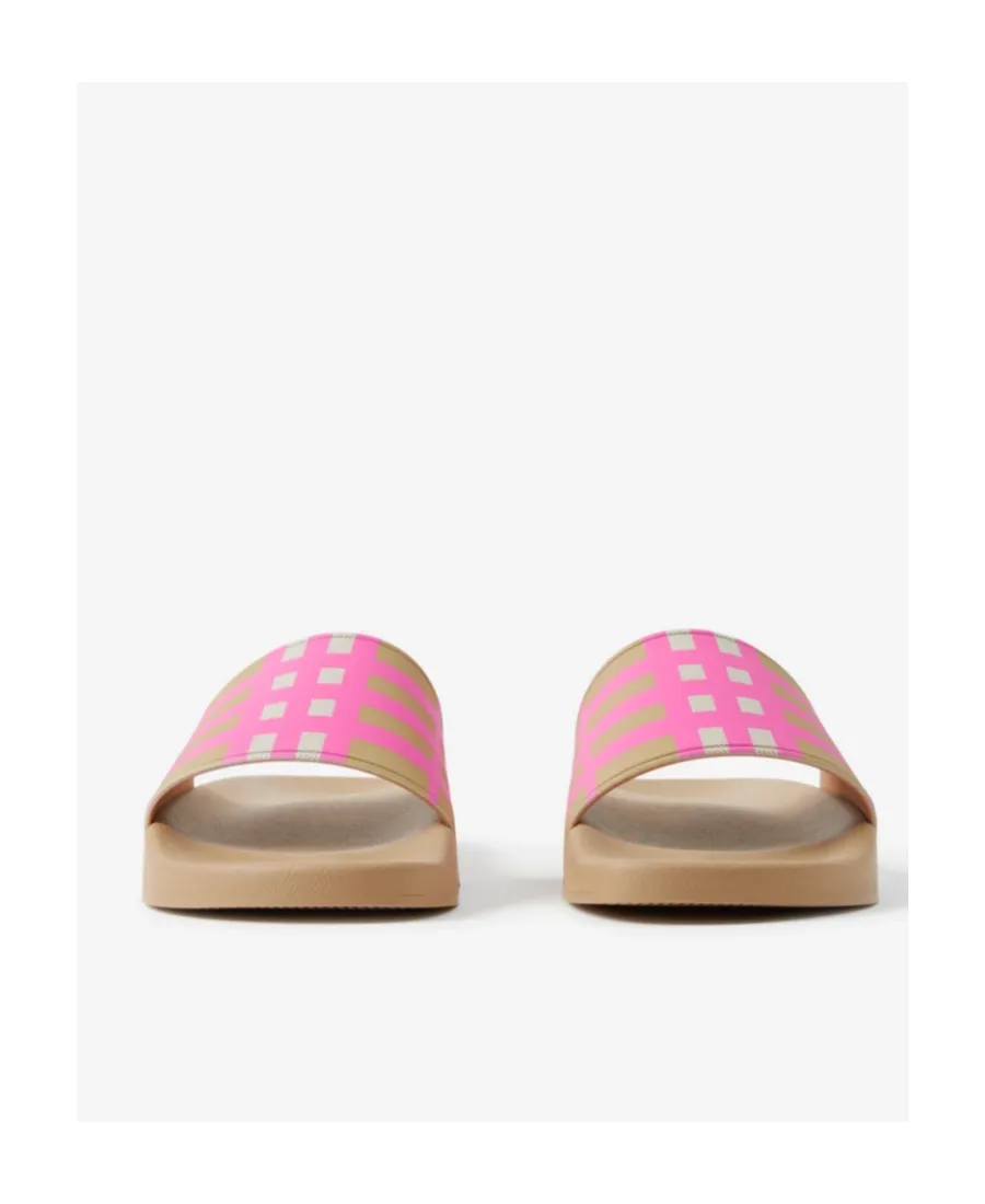 Vintage Check-Print Slides