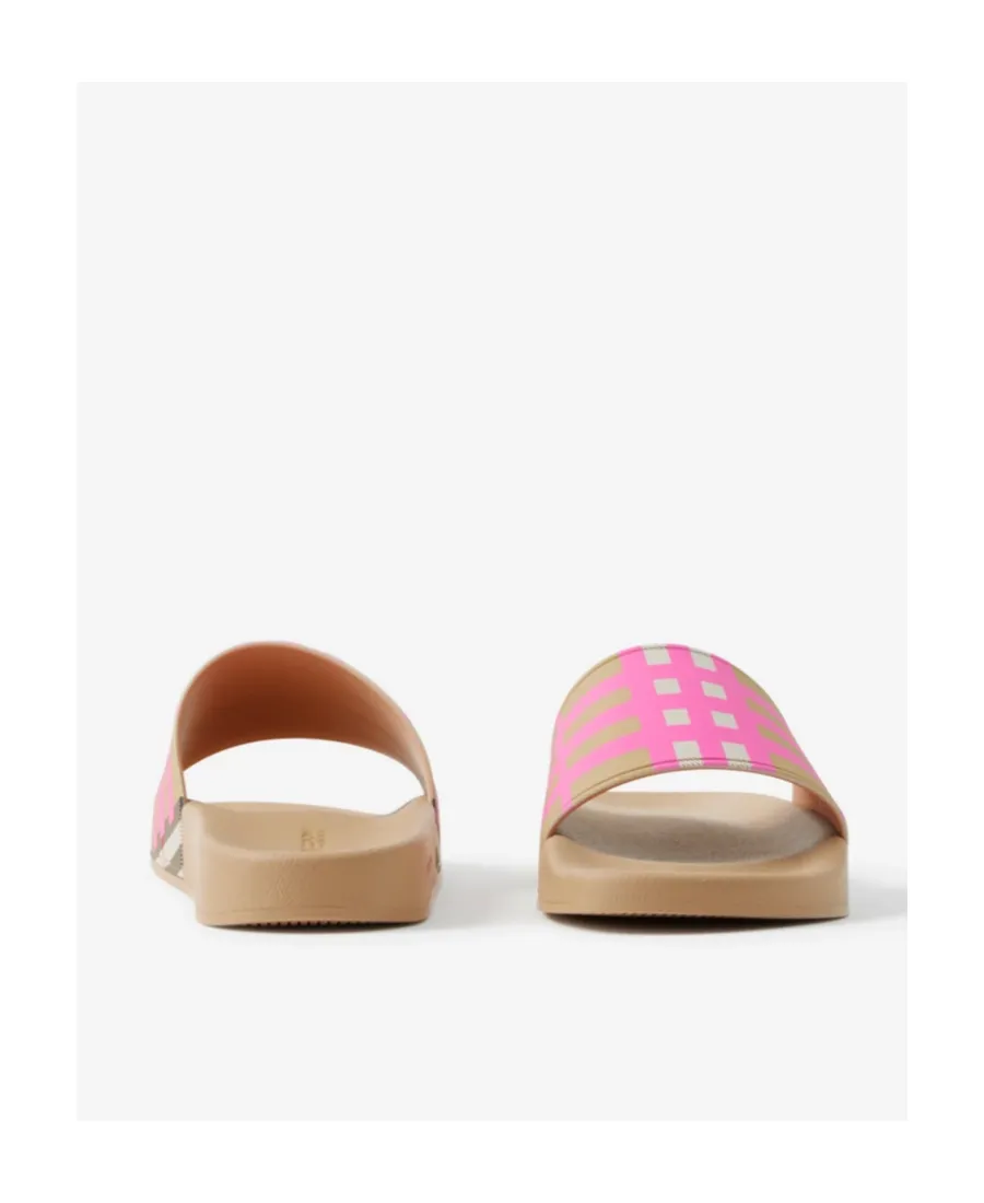 Vintage Check-Print Slides