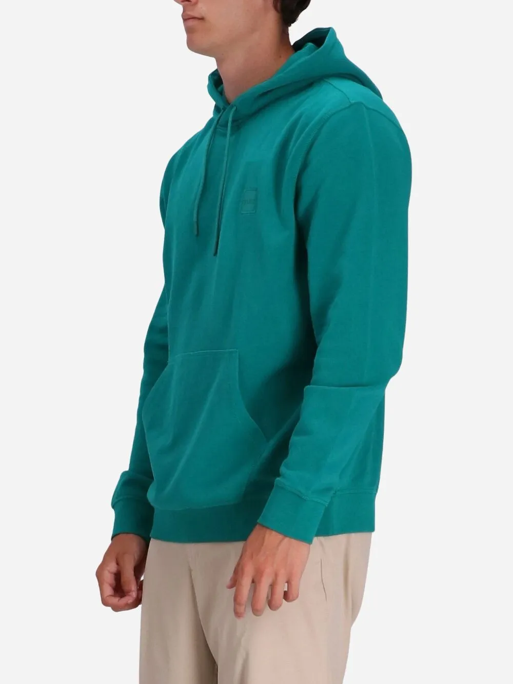 Logo-Patch Cotton Hoodie