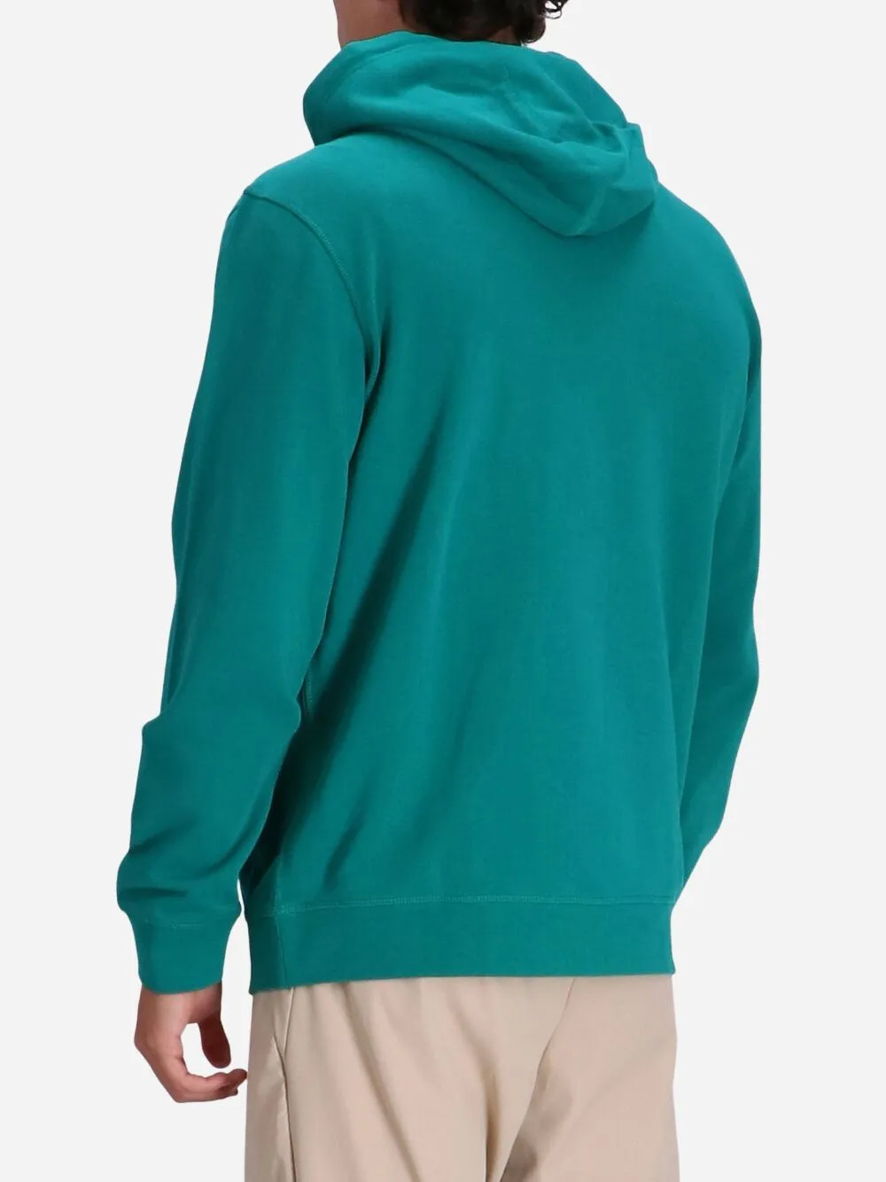 Logo-Patch Cotton Hoodie