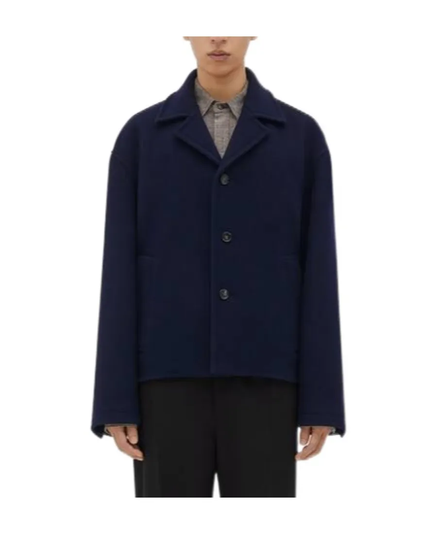 Wool-Cashmere Blend Shirt Jacket