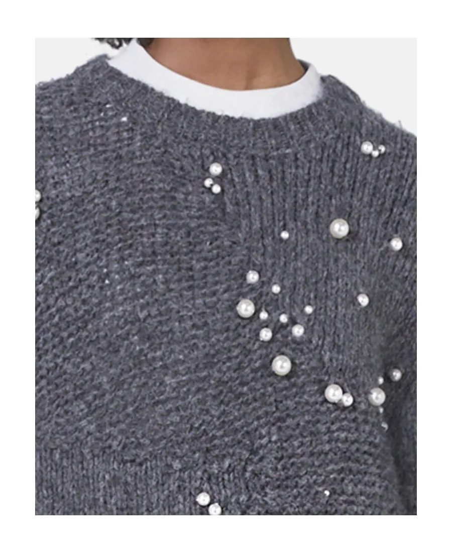 Stella Mccartney Embellished Crewneck Long-Sleeved Jumper