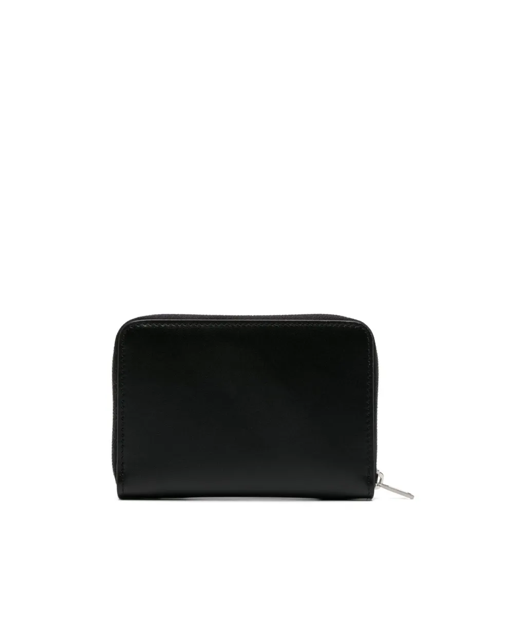 Jil Sander Logo Debossed All-Around Zip Wallet