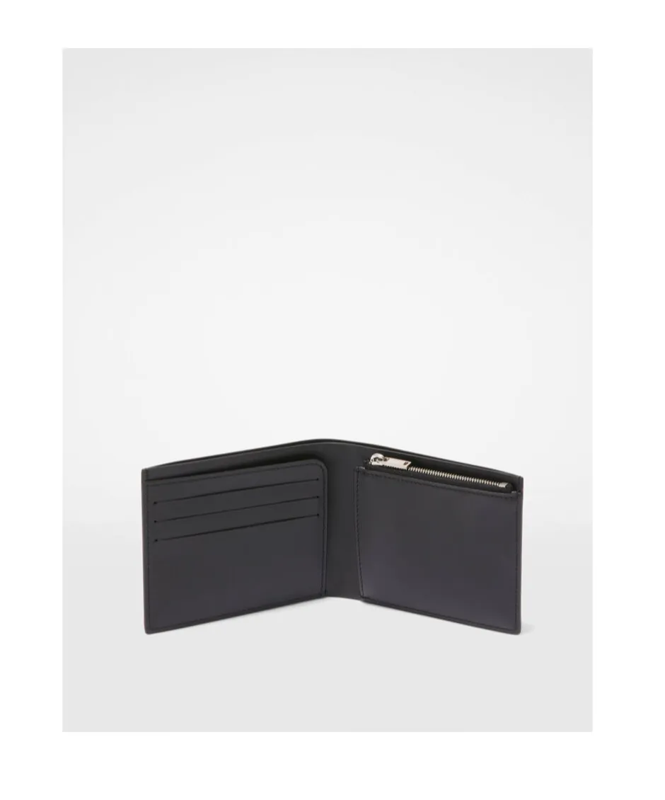 Jil Sander Logo Lettering Bi-Fold Wallet