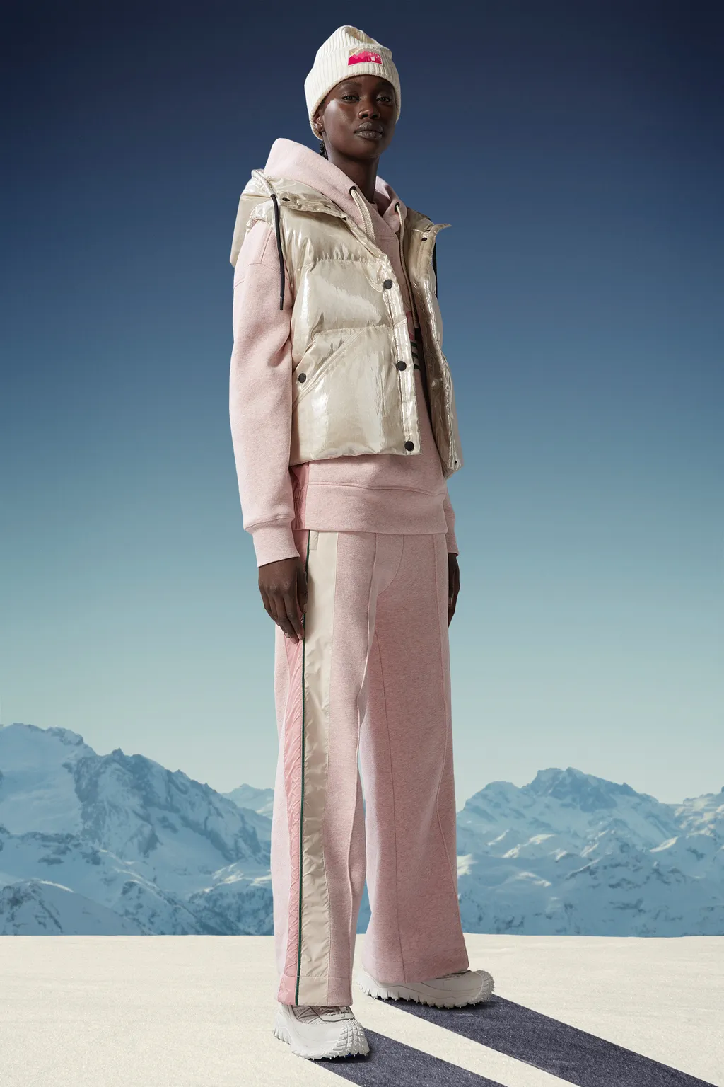 Moncler Grenoble Drawstring Wide Leg Trousers