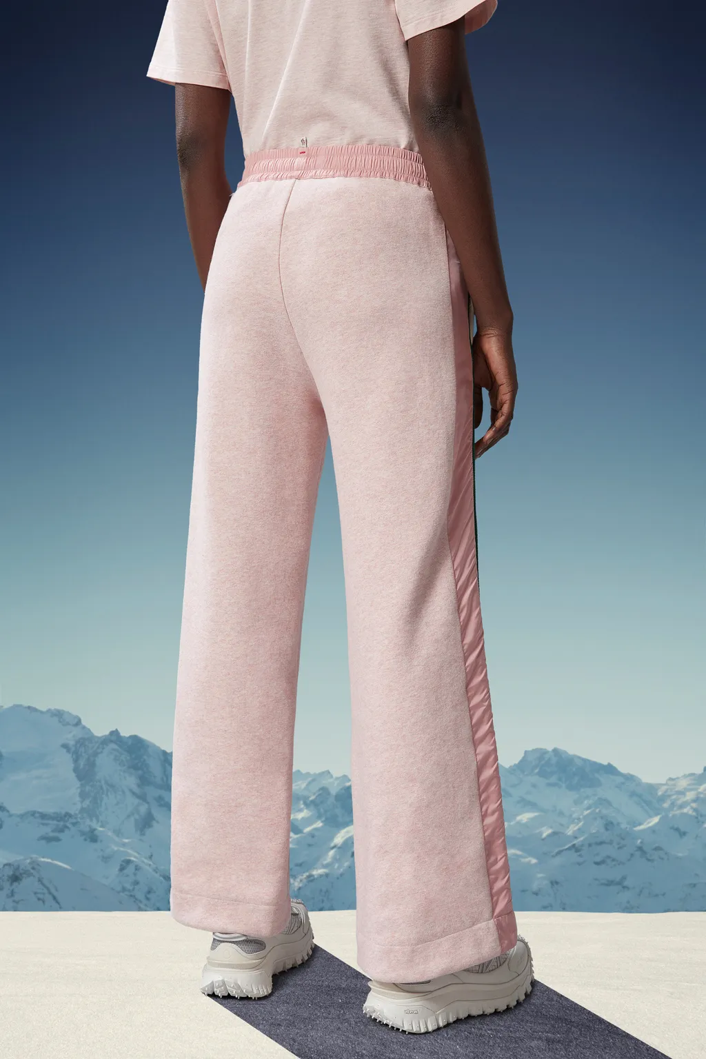 Moncler Grenoble Drawstring Wide Leg Trousers