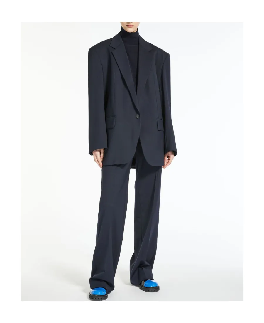 Wool-Blended Trousers