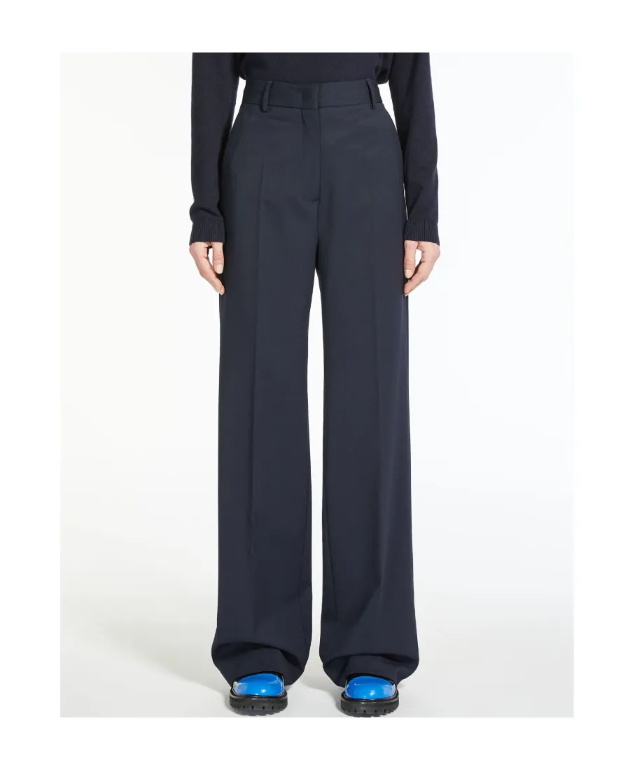 Wool-Blended Trousers