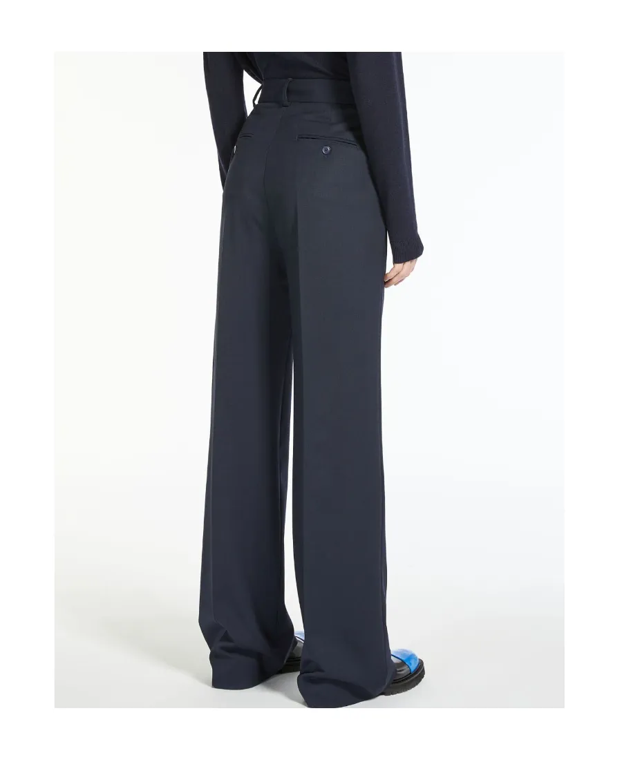 Wool-Blended Trousers